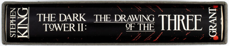 Drawing of the Three Slipcase Spine